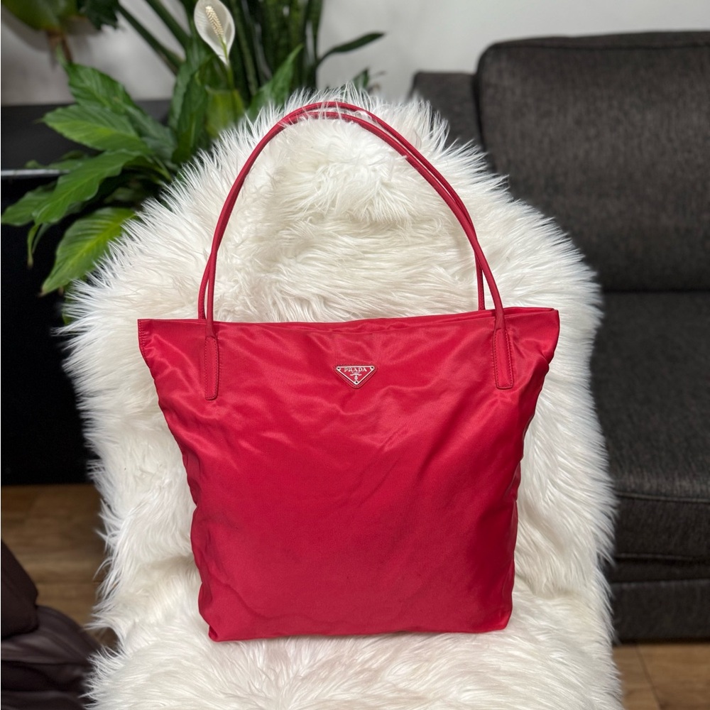 Prada Nylon Tote Bag